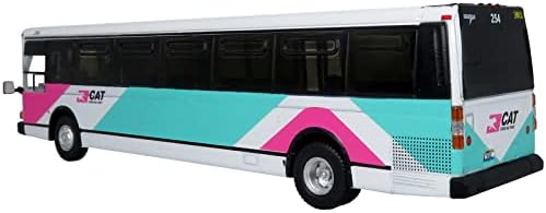 1980 גרומן 870 עיצוב מתקדם אוטובוס מעבר חתול לאס וגאס 301 רצועה-צפון 1/87 דגם דייקאסט על ידי העתקים
