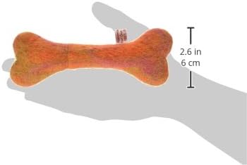 צעצוע כלב צמר של כוכב חיות מחמד אחד, 6.5 אינץ ', כתום