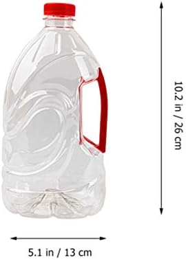 המוטון קמפינג קומקום 4 יחידות פלסטיק גדול בקבוקי מים עם ידית 2500 מ ל גדול מים כד עבור קמפינג ספורט