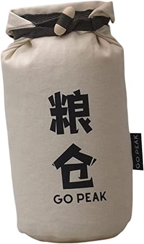 קומפקטי אחסון תיק עבור מכולת תבואה אורז פשתן ביתי ארגונית מטבח אורז שרוך תיק עבור קפה מזווה