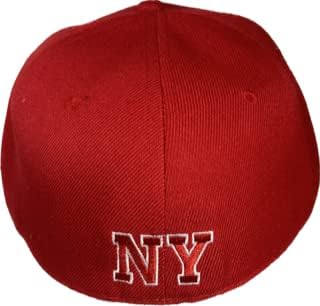 ניו יורק ניו יורק מצויד כובע היפ הופ בייסבול כובע כובע. גודל 62 סנטימטר. 7 3/4 שחור, אדום, בייג', לבן,