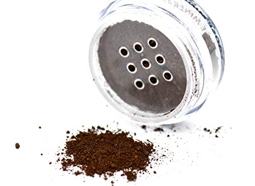 שוקולד חום ערמונים קקאו רופף אבקת מינרלים גליטר יחיד צלליות אבק פיגמנט צנצנת סיר, טלק &מגבר; פרבן משלוח,
