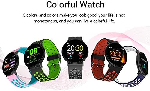SDFGH שעון חכם גברים נשים לחץ דם שעון חכם שעון שעון אטום דופק שעון שעון ספורט שעון חכם לאנדרואיד iOS