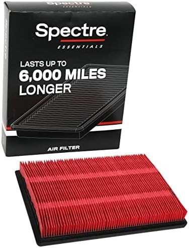 Specter Essentials Filter Air Filter מאת K&N: Premium, 50 אחוזים ארוכים יותר: מתאים לבחור 2005-2010