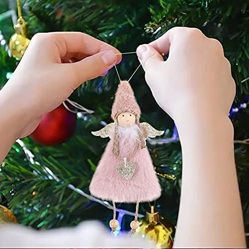 תליון זמירה קריסטלית -עץ גבול אהבת קישוטים נערות יצירתיות חג המולד קטיף חג המולד מקלט מלאך תלוי ביצים