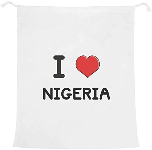 אזידה' אני אוהב ניגריה ' כביסה/כביסה / אחסון תיק