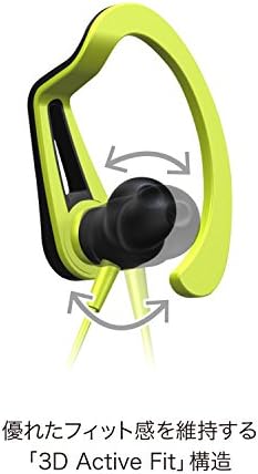 אוזניות ספורט עמידות בפני זיעה אלחוטית, SE-E7BT צהוב
