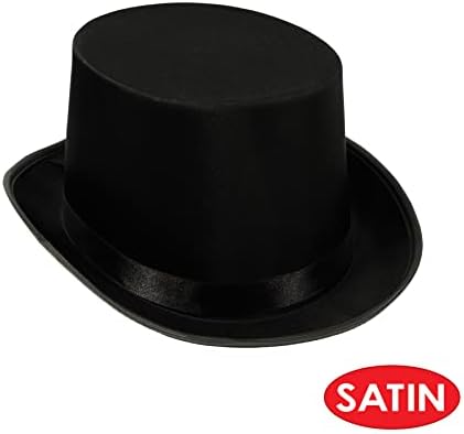 באיסטל 60839-ב. ק. 6 מארז כובע עליון מלוטש מסאטן, שחור