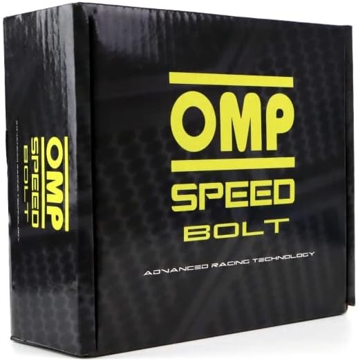 מערך מהירות OMP של ברגי 20 גלגלים עם מפתח ברגים M12 x 1.25 מטרי 17/19 ארוך 27 ממ כסף וחומר DIN 10.9