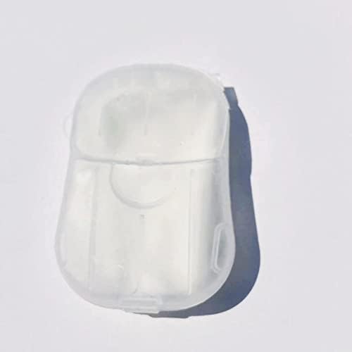 נסיעות חד פעמי סבון חתיכות אספקת אמבטיה נייד קטן סבון חתיכות יד כביסה סבון נייר 20 חתיכה חבילה לבן