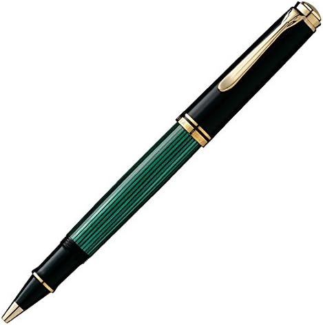 Pelikan Souverän R800 Point Ball Point Point - שחור/ירוק