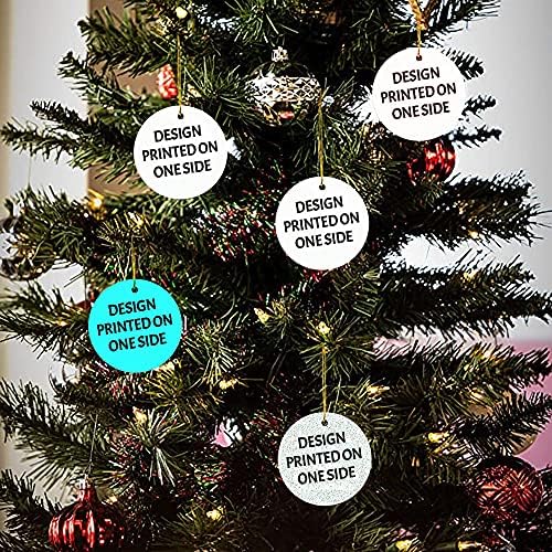עץ חג המולד לילדים - משוואת מתמטיקה עץ חג המולד מורה למתמטיקה קישוט חג המולד שחור - קישוט לחג המולד