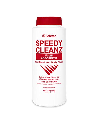 Safetec Speedy Cleanz Cleanz סופג 16 גרם. שייקר בקבוק עליון