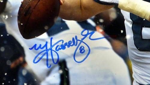 מאט האסלבק עם חתימה ממוסגרת 16x20 צילום סיאטל Seahawks MCS Holo מלאי 200363 - תמונות NFL עם חתימה