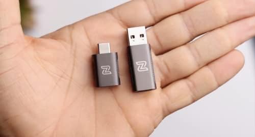 Zomiku-SET מתאם מחשב OTG 3.0, USB-C ל- USB ו- USB ל- USB-C, העברת 5GBPS, טעינה מהירה של 100W/5A, תואמת