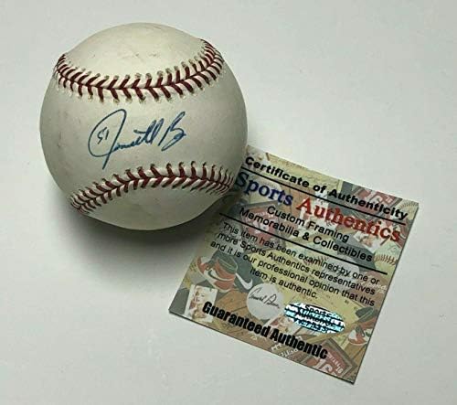 ג'ונתן ברוקסטון חתם על בייסבול בייסבול של ליגת המייג'ור MLB *Dodger