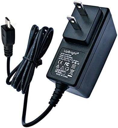 Upbright USB 5V AC/DC מתאם תואם ל- Sylvania SP258 SP-258 SP262 SP-262 SP332 רמקול Bluetooth SDVD9020C