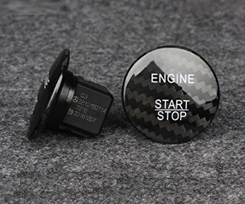 EPPAR חדש כפתור התחלה סיבי פחמן כיסוי 1PC למרצדס BENZ GL-KLASSE 2012- GL350 GL400 GL450 GL500