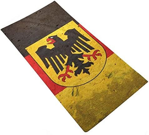 דגל גרמני עם מגבות הפנים הנשר הגרמניות מגבות פרימיום מגבות כביסה מטלית לשטוף למלון ספא וחדר אמבטיה