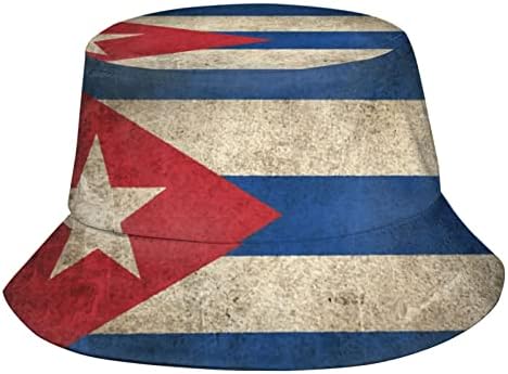 כובע דלי דגל קובה לגברים נשים אופנה כובעי שמש קובניים קובניים
