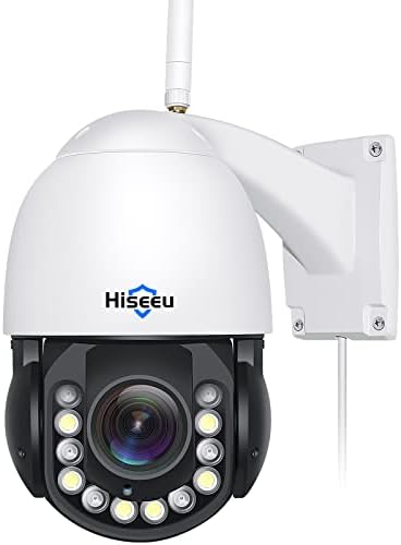 HiSeeu אלחוטית 30x מצלמת זום אופטית 3MP PTZ מצלמה עם 10 '' LCD אלחוטי WiFi NVR 8 ערוצים מקליט וידאו