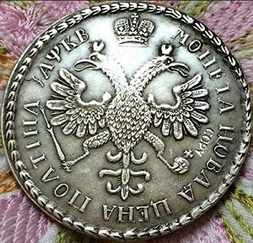 מטבע העתק רוסיה ייצור מטבעות ישנות מצופות כסף מתנה עותק עבורו