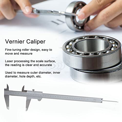 Caliper Vernier, WD בסך הכל, מחוגה מחמלים דיגיטליים Vernier Caliper, קליפר נירוסטה, אטום למים ועמידה