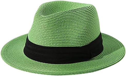 ילדים קטנים בנות בני קיץ פדורה קש כובע רחב ברים תקליטונים חוף מגן שמש כובע