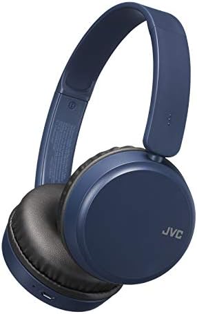JVC Deep Bass אוזניות אלחוטיות, Bluetooth 4.1, פונקציית Bass Boost, תואם עוזר קול, חיי סוללה של 17 שעות
