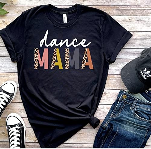 ריקוד אמא חולצה לאמהות יום ריקוד אמא מתנה בלרינה חולצה ריקוד מורה חולצה ריקוד מדריך טי