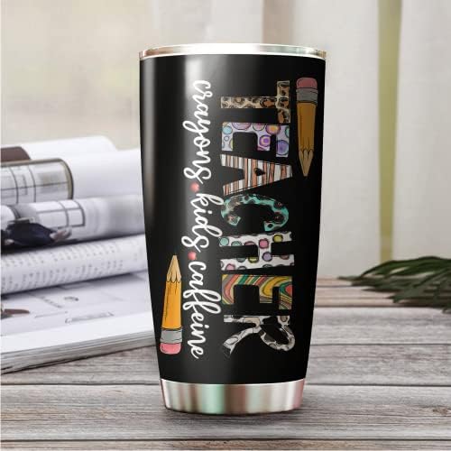 מורה Godlover Tumbler 20oz מתנת מורים לנשים, מתנת מורים, מתנות ליום הולדת מורה, מתנות להערכת מורים,