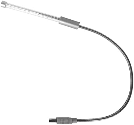 מחשב נייד מנורת מקל ניידים של Solustre עבור USB שולחן גמיש מלאכה לעומק פסנתרים מחשב קריאה מצבים לבנים