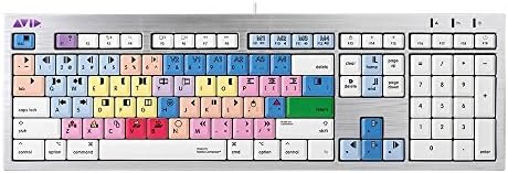 LogicKeyboard Avid Media Composer התואם ל- Mac Alba-מספר חלק LKBU-MCOM4-CWMU-US