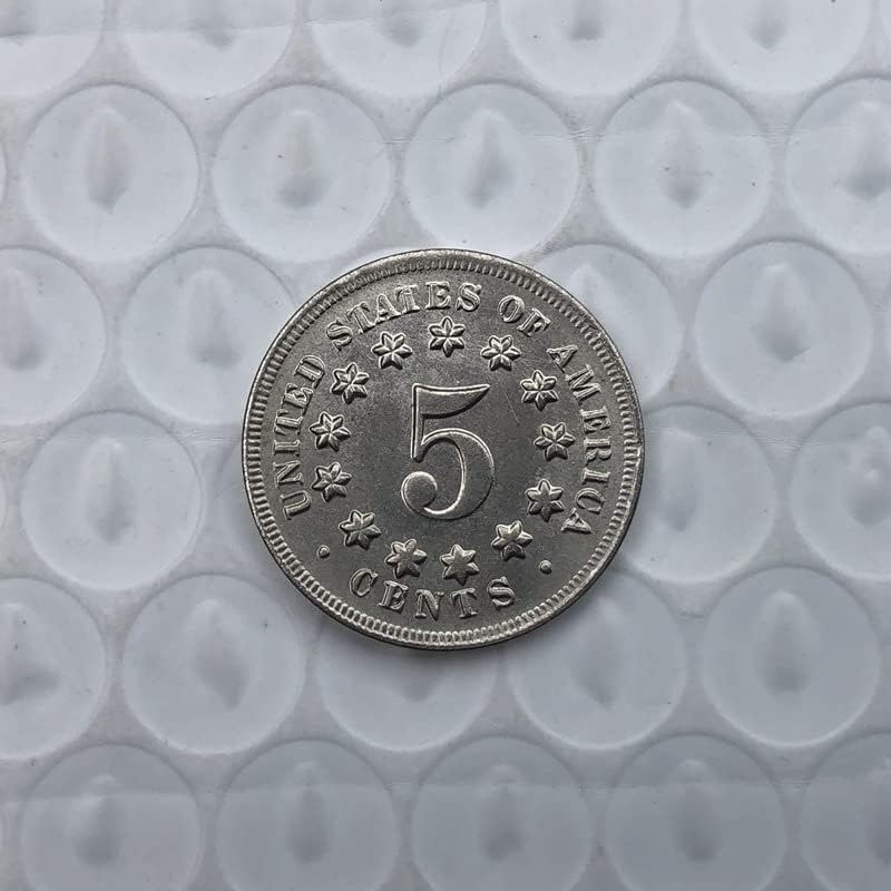 20.5mm1869 מטבע ניקל אמריקאי מטבעות מיוצרות ניקל מלאכות עתיקות מטבעות זיכרון זרות