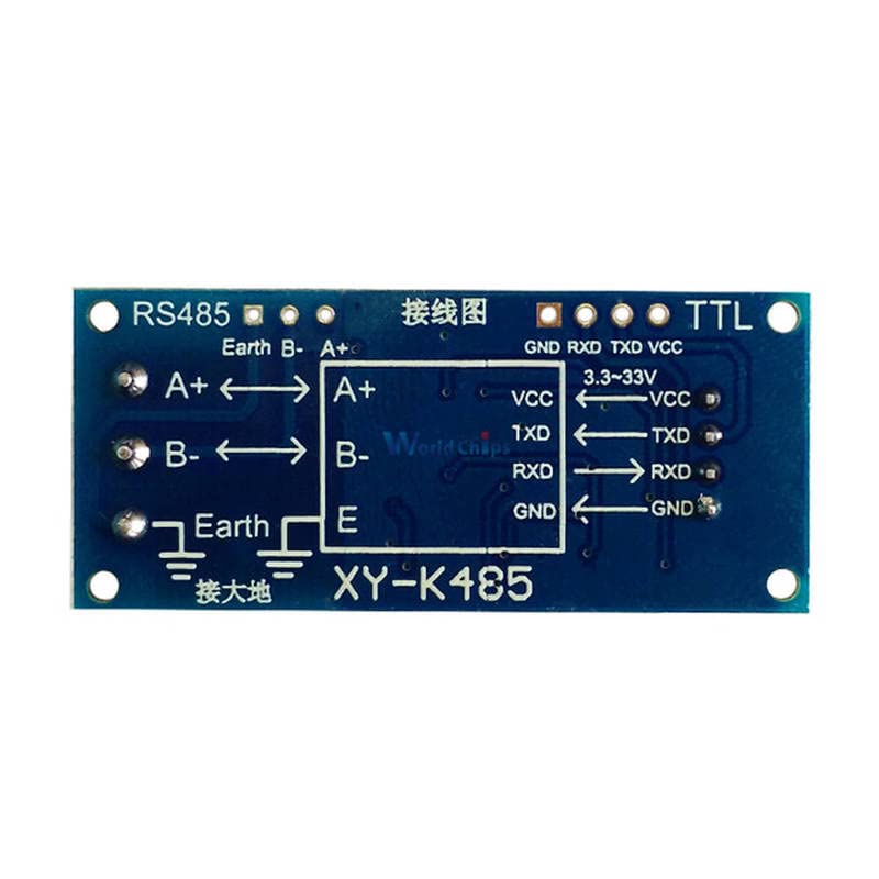 TTL ל- RS485 Converter Board Converter Board 3.3V 5V חומרה מודול בקרה אוטומטית למודול Arduino AVR Wide