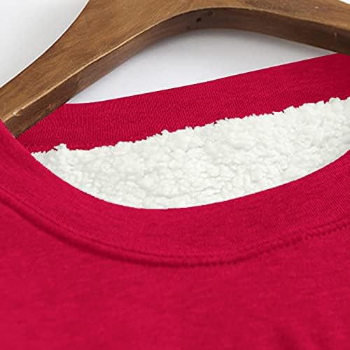 סוודרים סוודרים לנשים קטיפה רופף חולצות בציר ספורט נשים טוניקת חולצות עבור חותלות