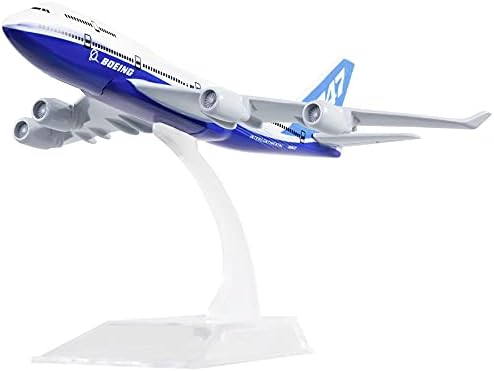מטוס דגם 1: 400 מטוסי מטוס מודל מתכת בואינג 747 מטוס סגסוגת דגם עבור מתנת יום הולדת