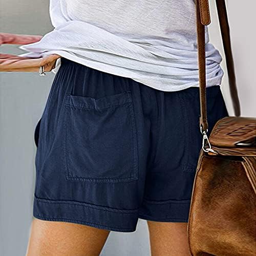 מכנסיים קצרים של yubnlvae לנשים קיץ מזדמן מותניים בגודל S-5xl גודל עם שני כיסים צדדיים מכנסיים טרנדיים