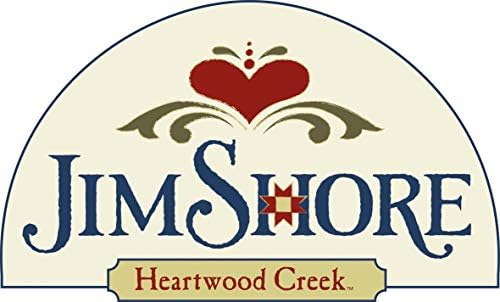 Enesco Jim Shore Heartwood Creek Santa's ברחבי העולם פיצלון מפצח האגוזים האמריקני, 9.25 אינץ ', רב צבעוני