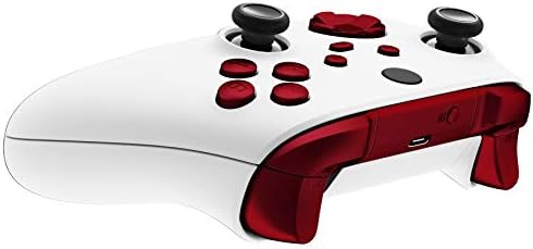 כפתורי החלפה אדומים ארגמניים קיצוניים לסדרת Xbox S & Xbox Series Controller, LB RB LT RT פגושים מפעילים