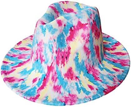לקשור לצבוע מודפס כובע לנשים גברים של רחב ג ' אז כובע לקשור לצבוע נשים קיץ כובע קיץ כובע למסיבה תחפושות