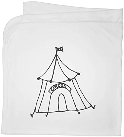 Azeeda 'אוהל קרקס' שמיכה / צעיף כותנה כותנה