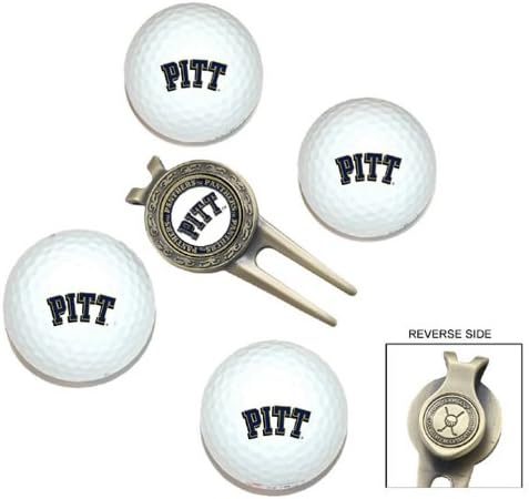 Team Golf NCAA סט מתנה Switchblade Divot, קליפ כובע, ו -2 סמני כדור אמייל דו צדדי