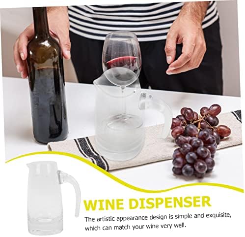 מתקן הקנקן של חנאבאס זכוכית כוס זכוכית כוסית שתייה בקבוקי שתייה עם מכסה כוס זכוכית עם מתקן יין מכסה