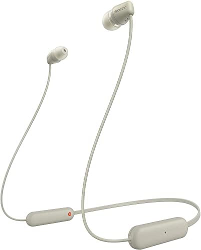 Sony Wi-C100C Taupe Taupe אוזניות אלחוטיות