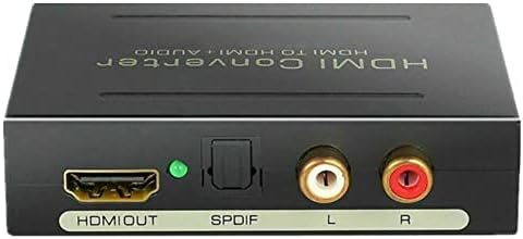 Petyoung 1080p Audio Extractor Converter ממיר Splitter HDMi- תואם ל- HDMI- תואם SPDIF ANDRCA L/R