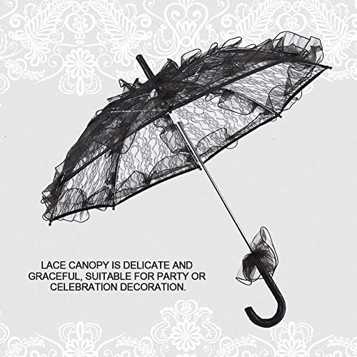 יום האהבה קרנבל בוקוויט פרזול, מטריית תחרה, מטריית צבע שחורה מטריית שומרי צילום ריקודים