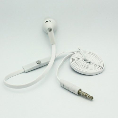 מיקרופון אוזניות חד -אוזניות חוטות חווצות חוטות חוטות מיקרופון אוזניות יחיד לאוזניות לנייד HTC One SV,