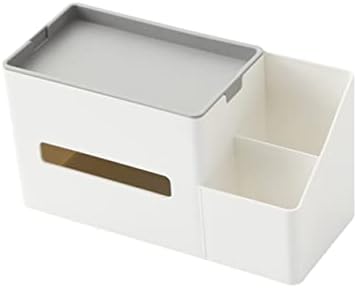 CABILOCK מארגן פלסטיק קופסת מכולה מכולת איפור מכולות מחזיק ברקמות קאדי מתקן קופסה איפור מברשת מיכל רקמות