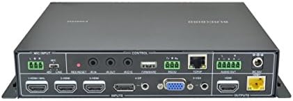 Monoprice Blackbird 4K HDBASET 5x1 מתג מצגת חלק וחלקה עם IR, RS232